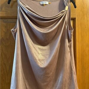 Calvin Klein Women's large Sleeveless Blouse